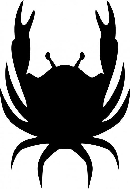 Cancer Silhouette Laser Cut Applique (Size: 8"H)