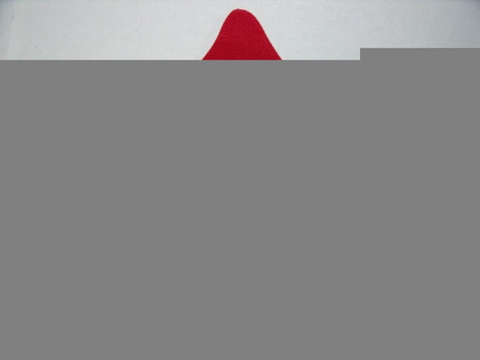 Christmas Tree Laser Cut Appliques (Size: with FUSIBLE - 5"H, Color: Red)