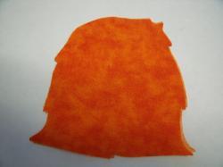 Haystack Laser Cut Appliques (Size: 4"W, Color: Tonal - Orange  )