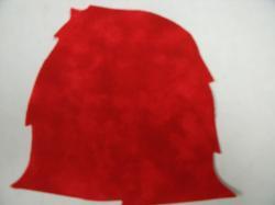 Haystack Laser Cut Appliques (Size: 6"W, Color: Tonal - Red)