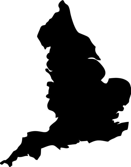 England Silhouette Laser Cut Appliques (Size: 9'H)