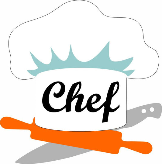 KIT - Chef Appliques (Price: Kit WITH FUSIBLE)
